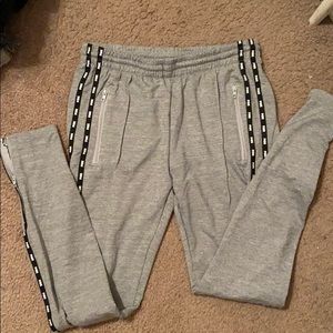 VS Pink Sweatpants Skinny Leg Track Pants